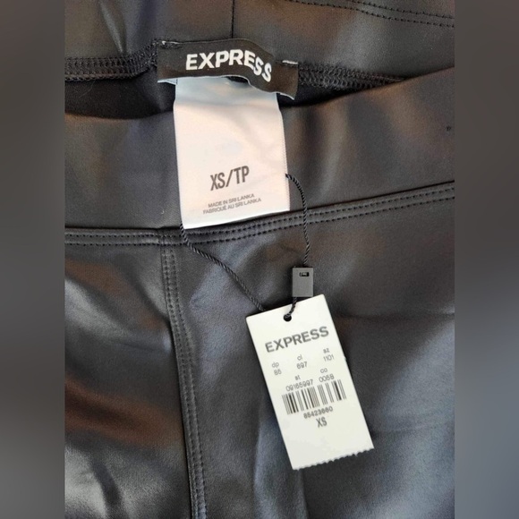 NWT Express High Waisted Faux Size XS - Picture 5 of 9